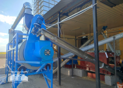 Линия экструдирования с охлаждением